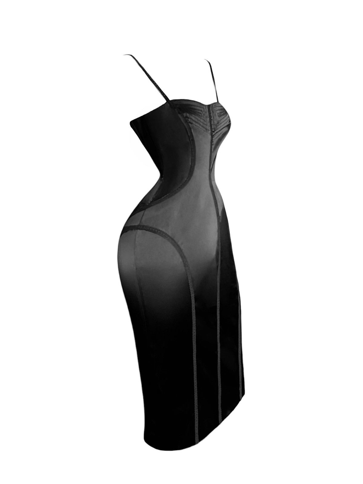 Roberto Cavalli Runway Roberto Cavalli fitted black dress Size S / US 4 / IT 40 - 2 Thumbnail