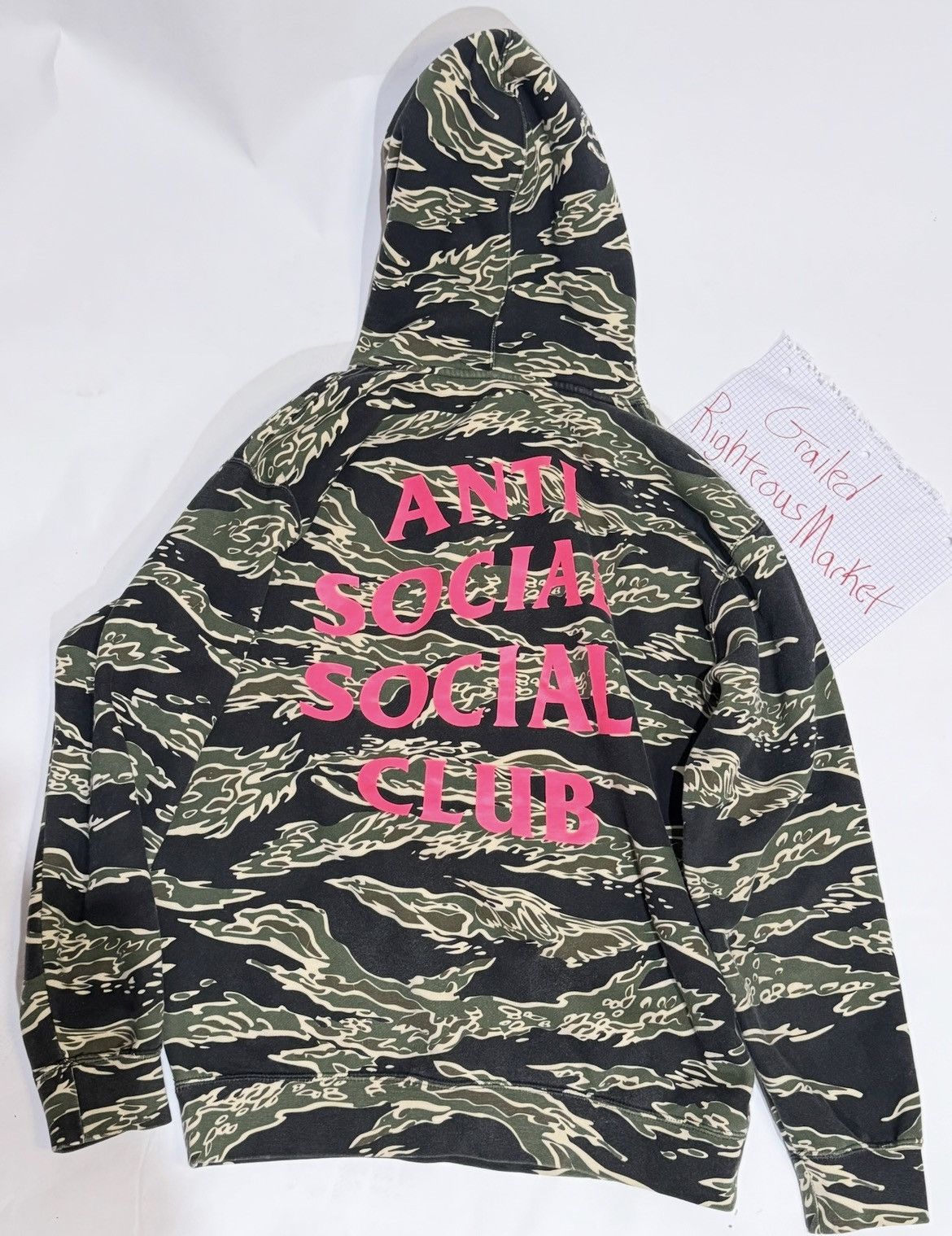 Anti Social Social Club Anti Social Club Camo Hoodie Size US M / EU 48-50 / 2 - 2 Thumbnail