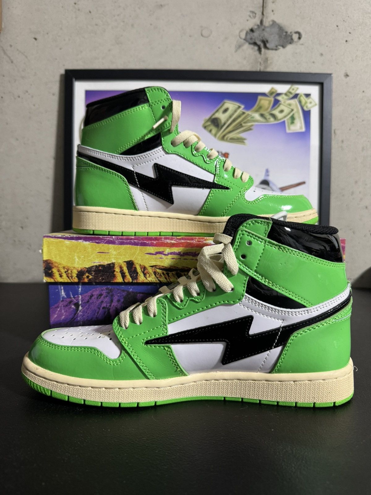 Other Air KIY Reves Sport ‘85 High - Patent Neon Size US 9.5 / EU 42-43 - 2 Thumbnail
