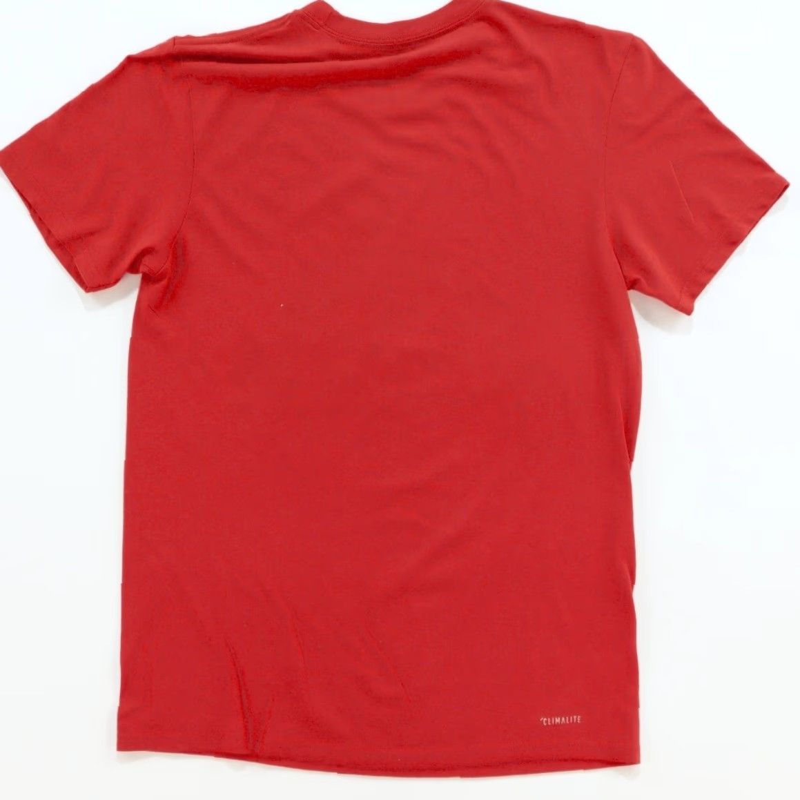 Adidas Adidas Shirt Solid Red Men's S Large Logo T-Shirt Size US S / EU 44-46 / 1 - 3 Thumbnail