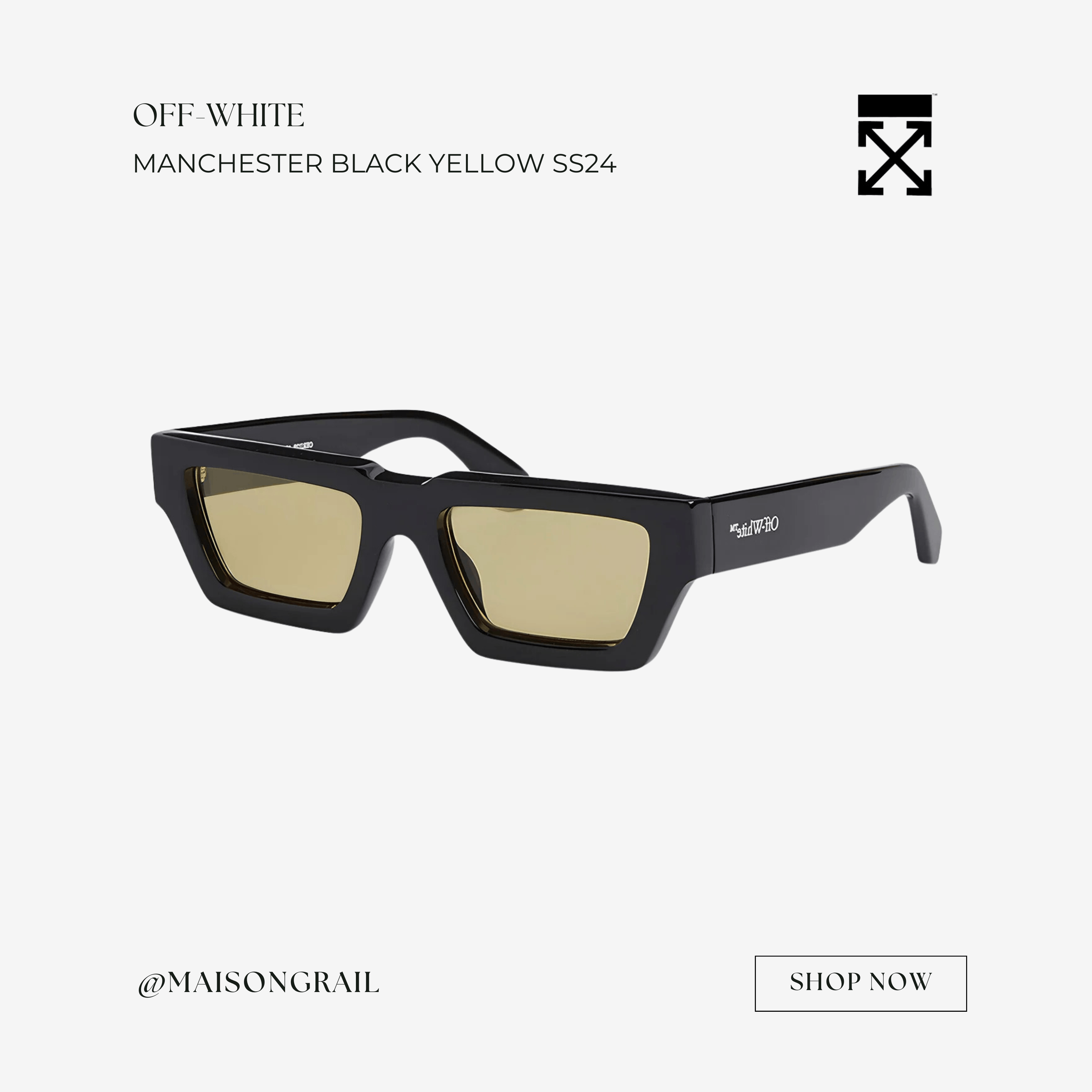 Off-White OFF WHITE MANCHESTER SUNGLASSES Size ONE SIZE - 1 Thumbnail