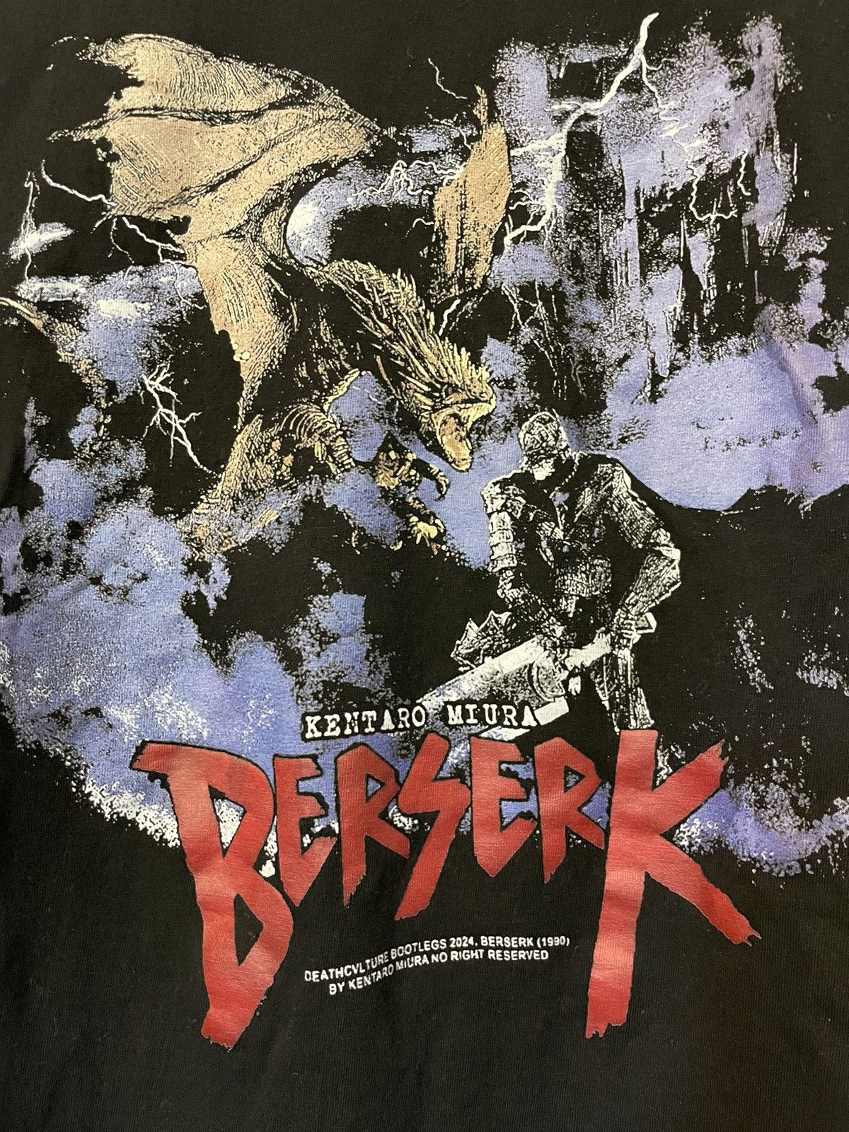 Japanese Brand Y2K Berserk Guts Oversized Tee Size US L / EU 52-54 / 3 - 5 Thumbnail