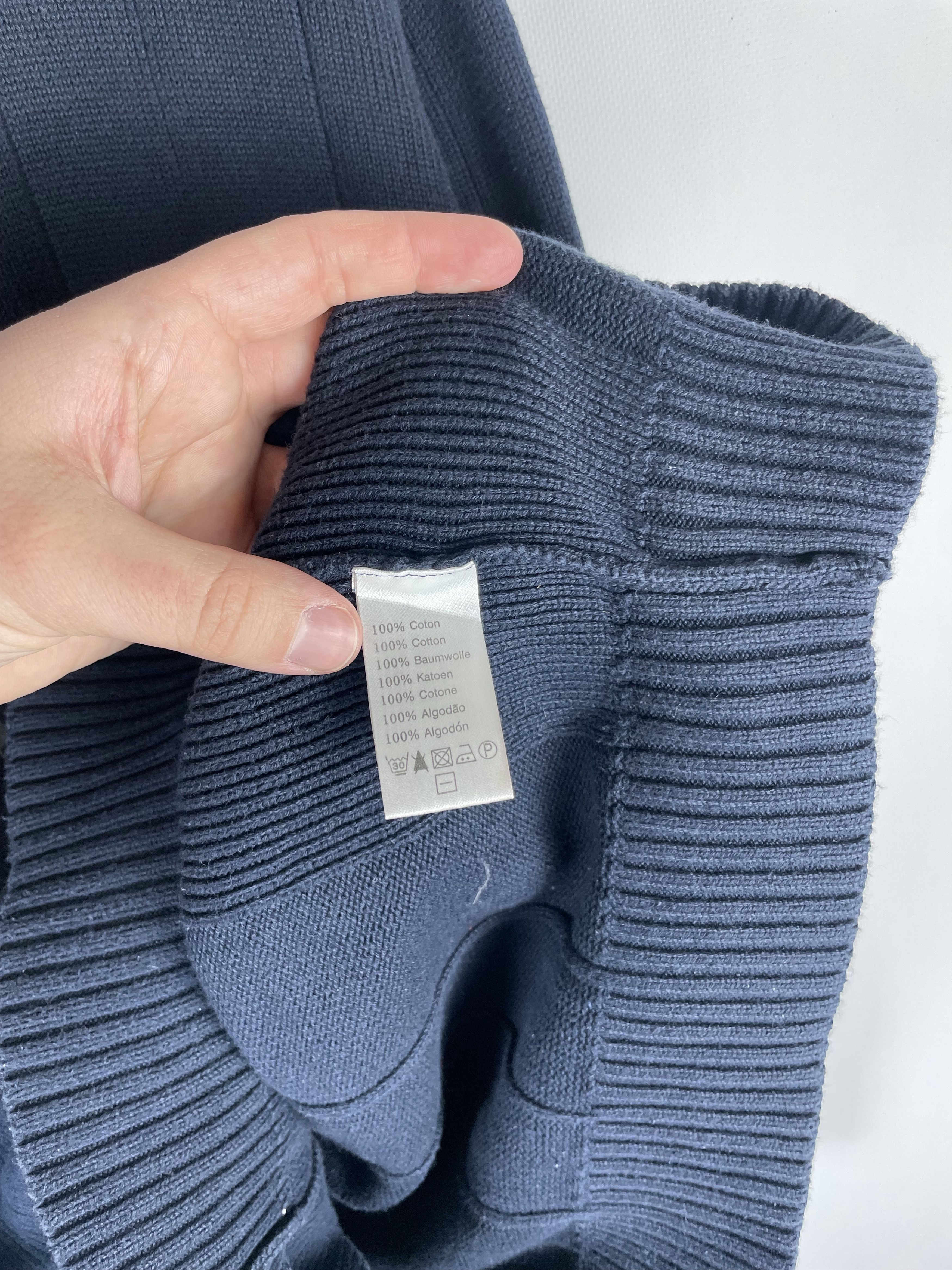 Lacoste Y2K Vintage Lacoste Zip Knitwear Size US L / EU 52-54 / 3 - 7 Thumbnail