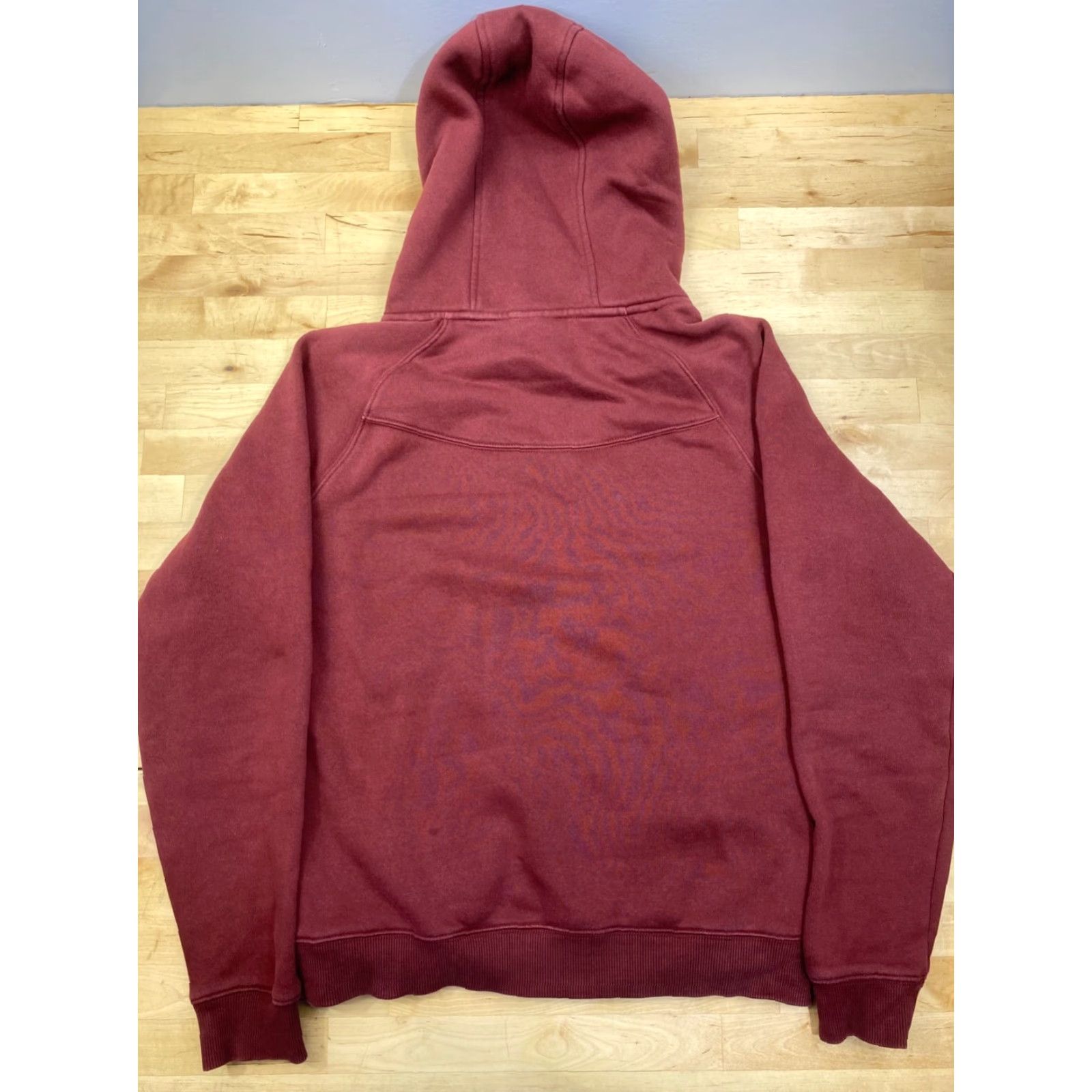 Vintage ALPHALETE Womens Hoodie Pullover S Red Maroon Casual Activewear Gym Training - 6952 Ladies Sweatshirt Clothing Size S / US 4 / IT 40 - 2 Thumbnail