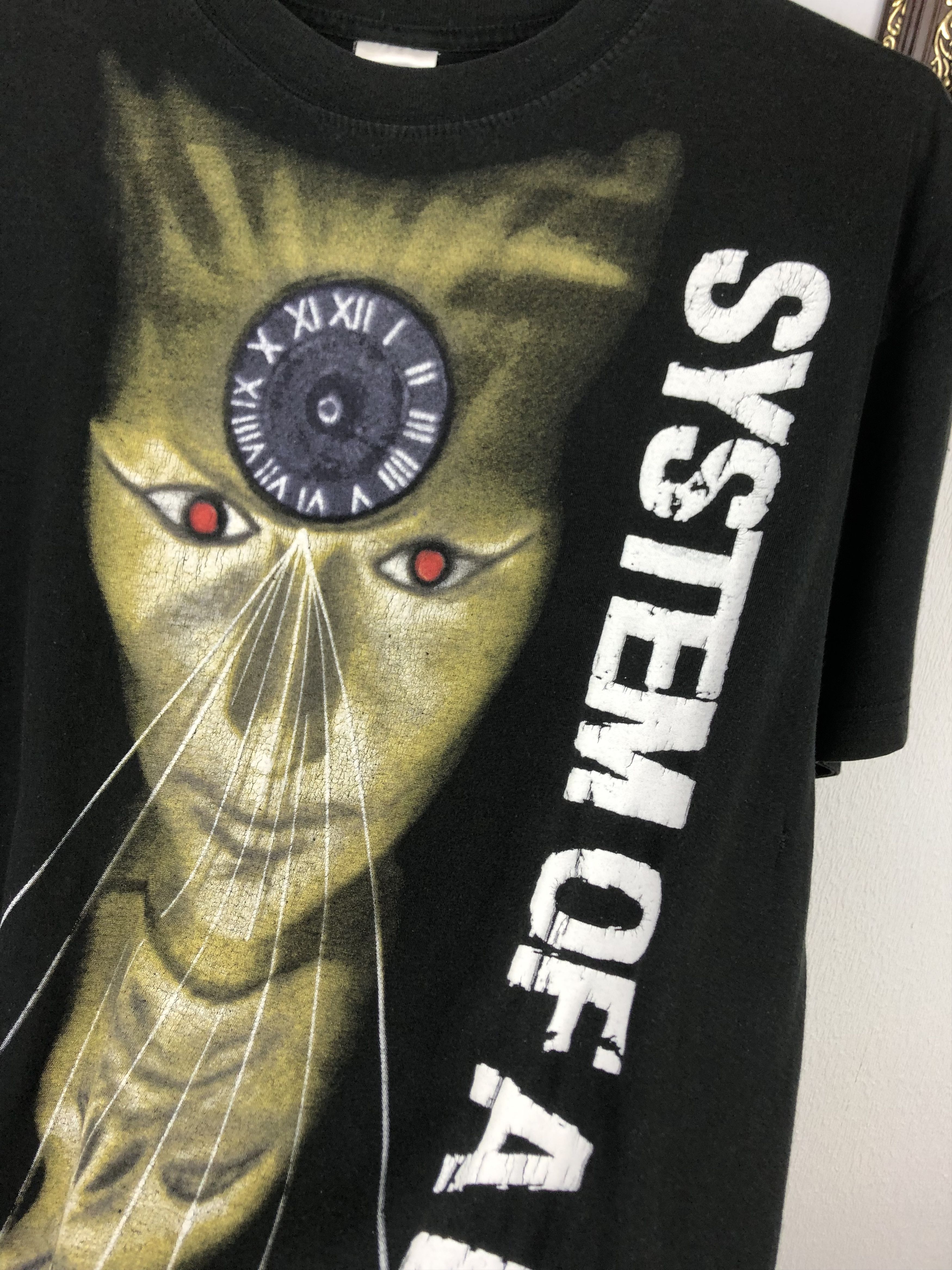 Band Tees Vintage System Of A Down Mezmerize Band Shirt Over Print Tee Size US M / EU 48-50 / 2 - 4 Thumbnail