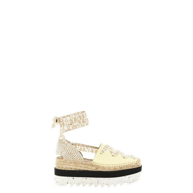 STELLA MCCARTNEY Gaia Yellow Espadrilles New (Women's size:3