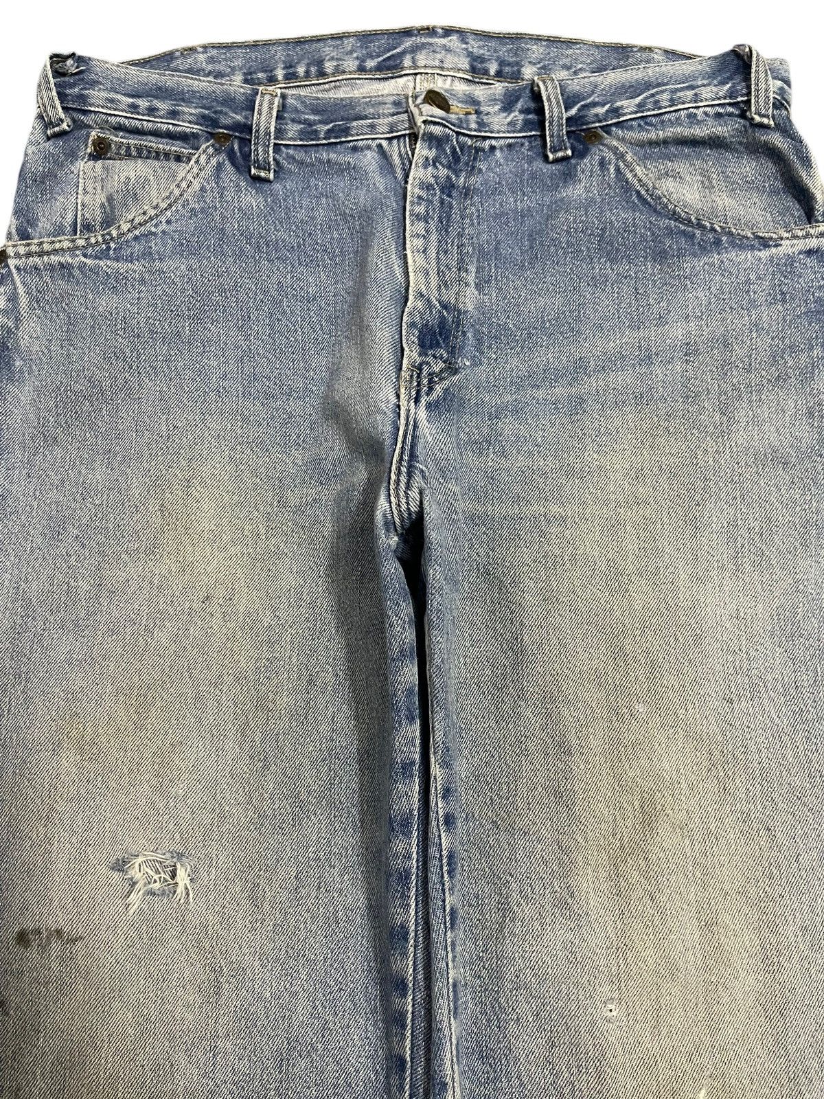 Dickies Vintage Dickies Blue Faded Wash Carpenter Loose Jeans Size US 34 / EU 50 - 3 Thumbnail