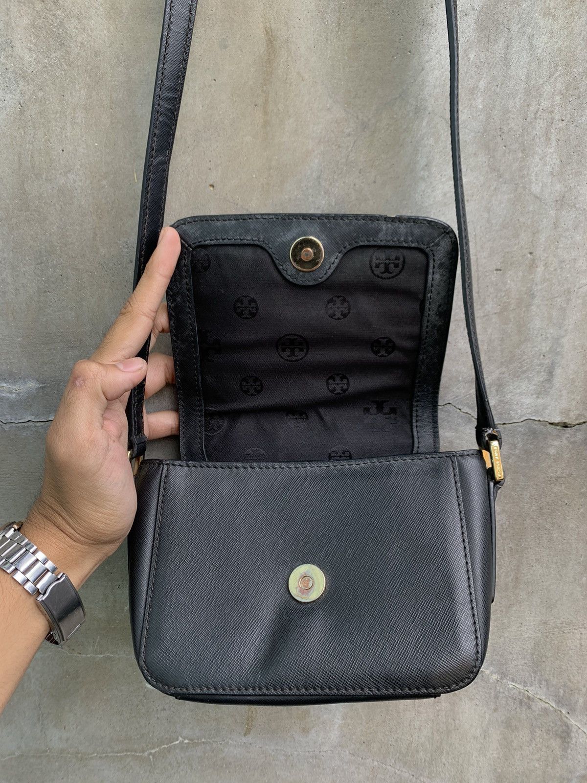 Tory Burch Robinson Flap Crossbody Bag Size ONE SIZE - 9 Thumbnail