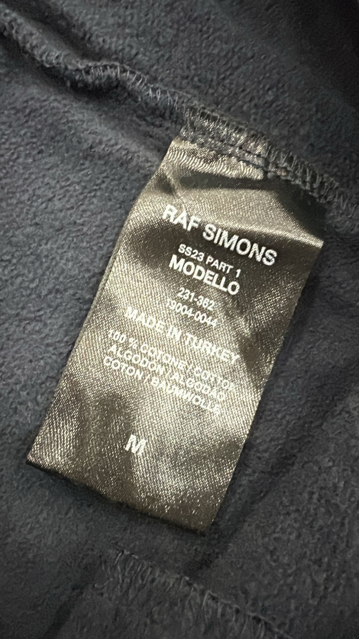 Raf Simons CC000021 Sweatpants & Joggers in Black Size US 32 / EU 48 - 2 Thumbnail