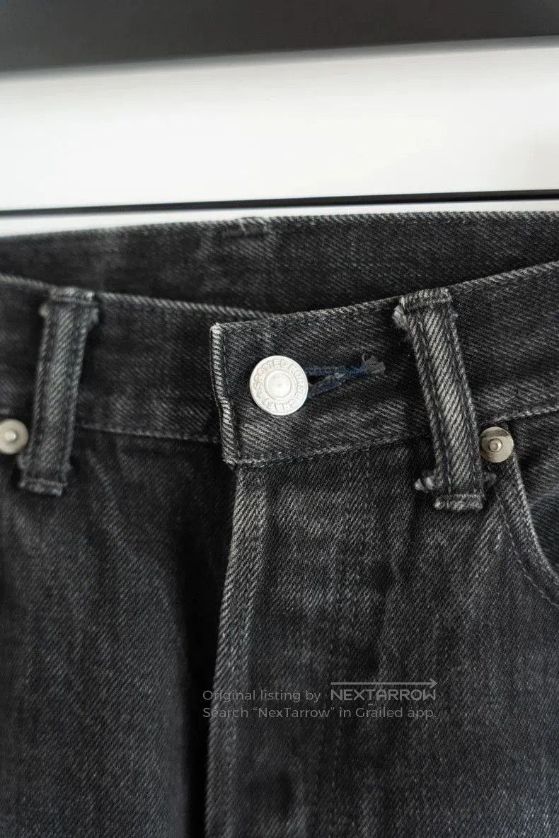Yohji Yamamoto Yohji Yamamoto 14SS Washed Denim Jeans. Size US 38 / EU 54 - 4 Thumbnail