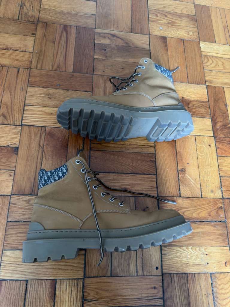 Dior Dior Oblique Tan Desert Boots Size US 11 / EU 44 - 3 Thumbnail