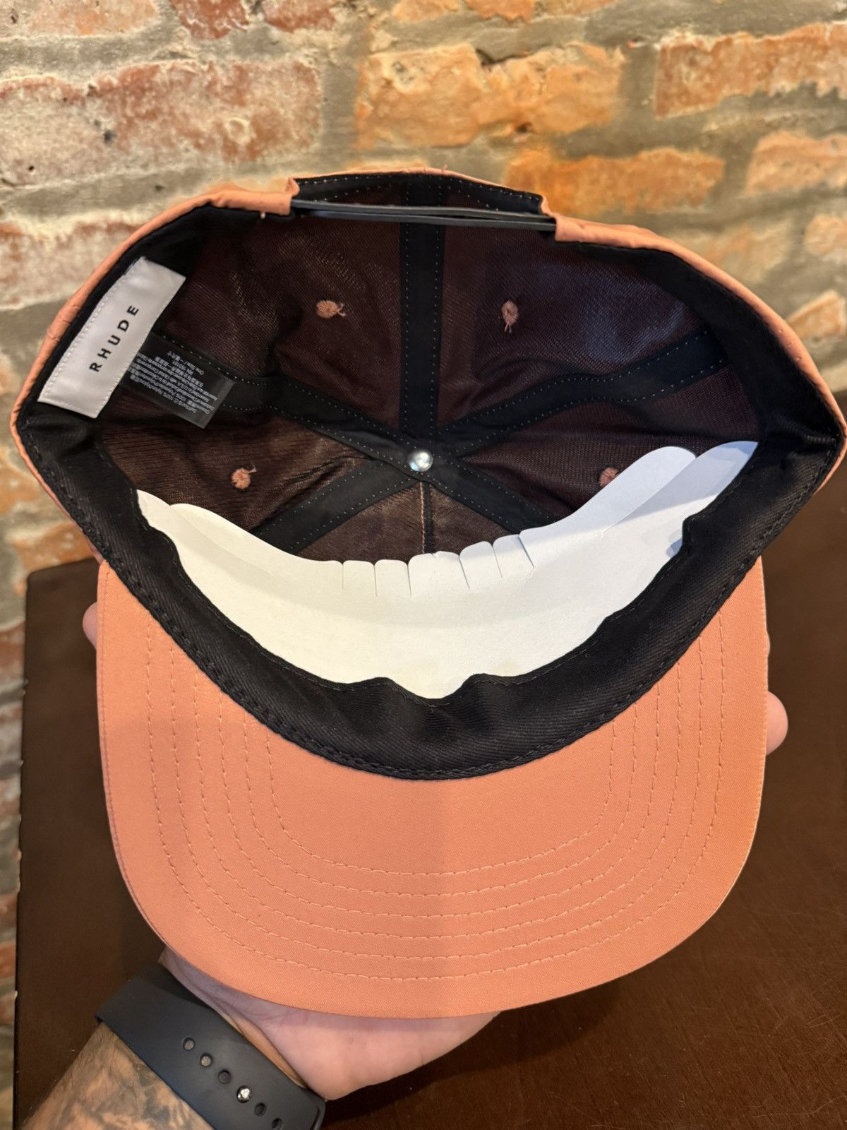 Rhude Rhude Orange Sport Logo Hat Size ONE SIZE - 2 Thumbnail