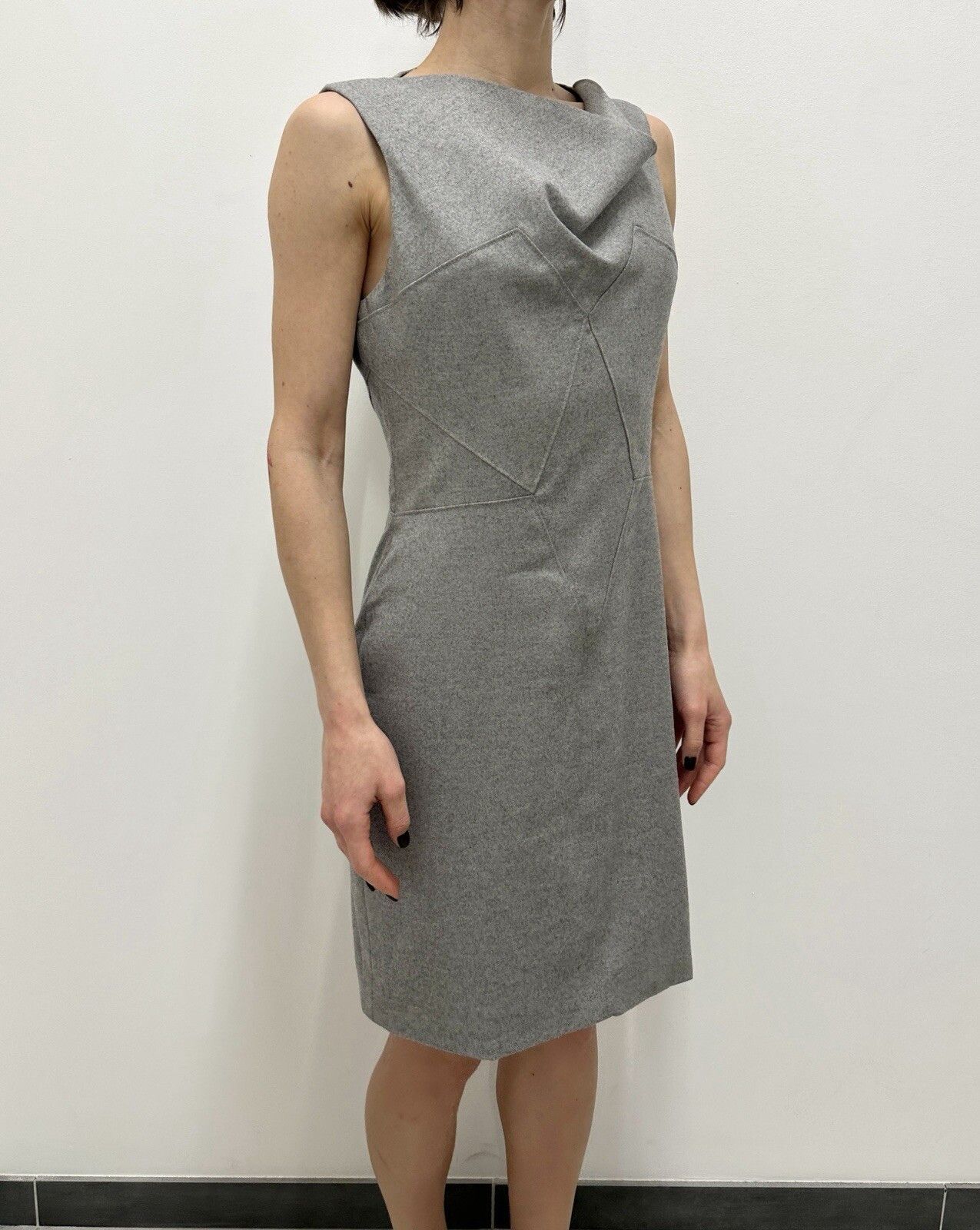 Helmut Lang Helmut Lang Wool Dress Womens made in USA size 6 Size M / US 6-8 / IT 42-44 - 2 Thumbnail