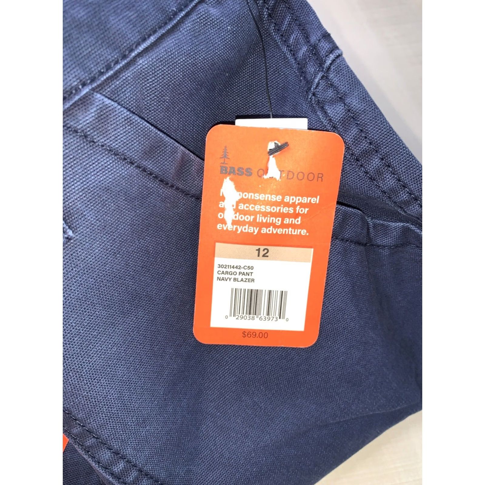Vintage VINTAGE Bass Outdoor Canvas Cargo Pants Womens 12 NWI-12674 Size 34" / US 12 / IT 48 - 5 Thumbnail