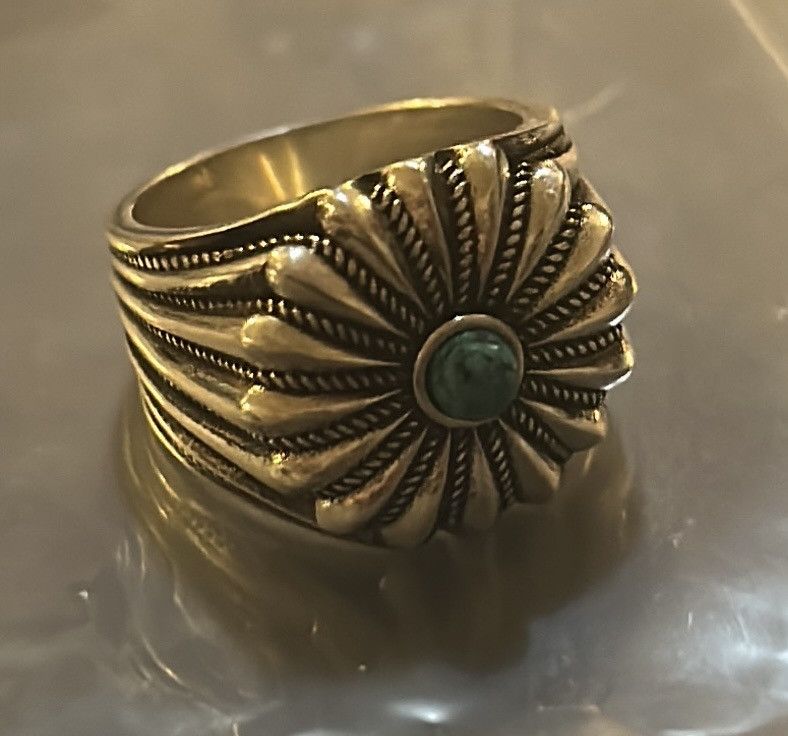 Gucci Gucci Interlocking G Sterling Silver Resin Flower Ring Size ONE SIZE - 4 Thumbnail