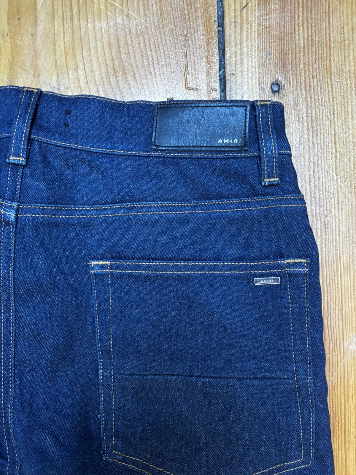 Amiri Amiri stack mx1 indigo denim jeans Size US 31 - 6 Thumbnail