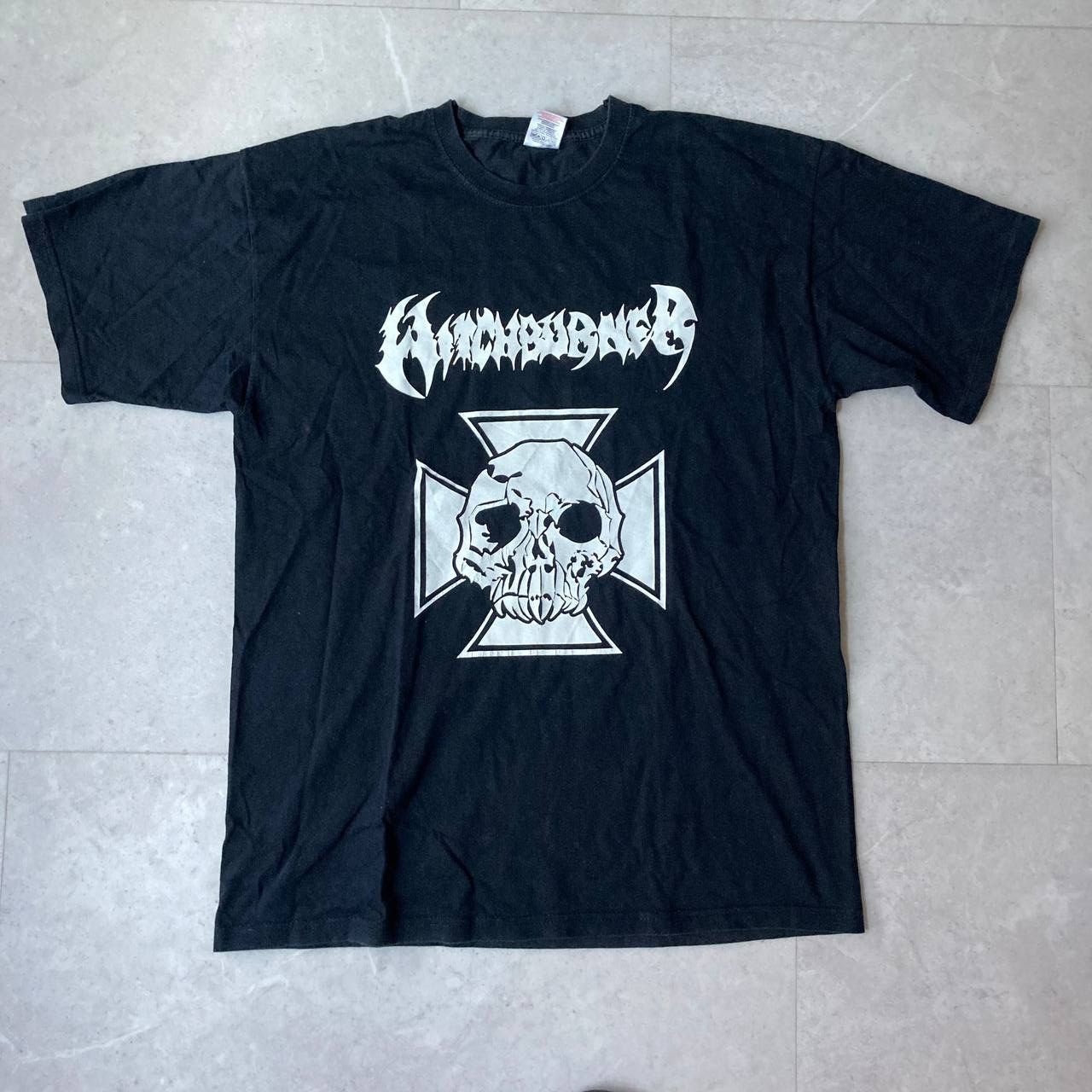 Band Tees Vintage Witchburner Iron Cross German Trash Metal Rock Band Size US L / EU 52-54 / 3 - 1 Thumbnail