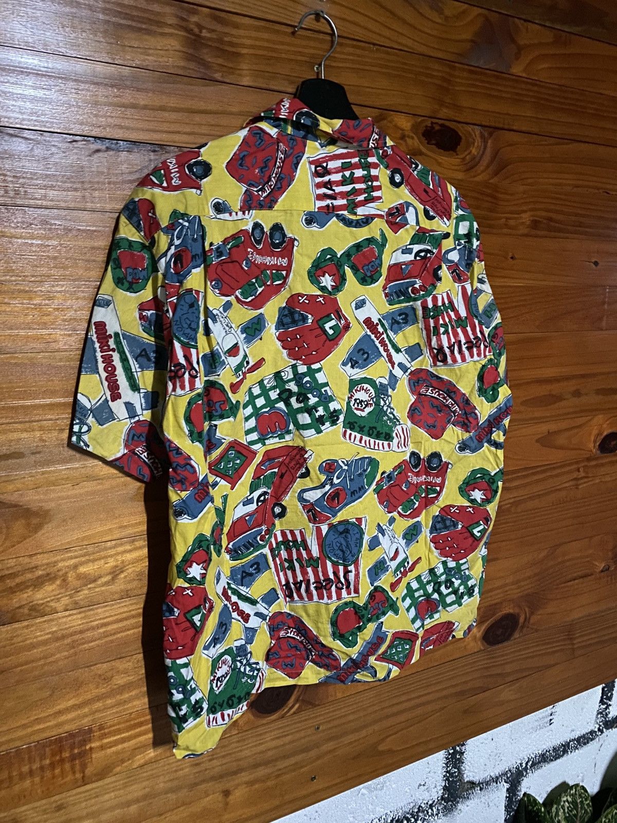 Japanese Brand Vintage Miki House All-Over Print Shirt Harajuku Style Size US M / EU 48-50 / 2 - 9 Thumbnail