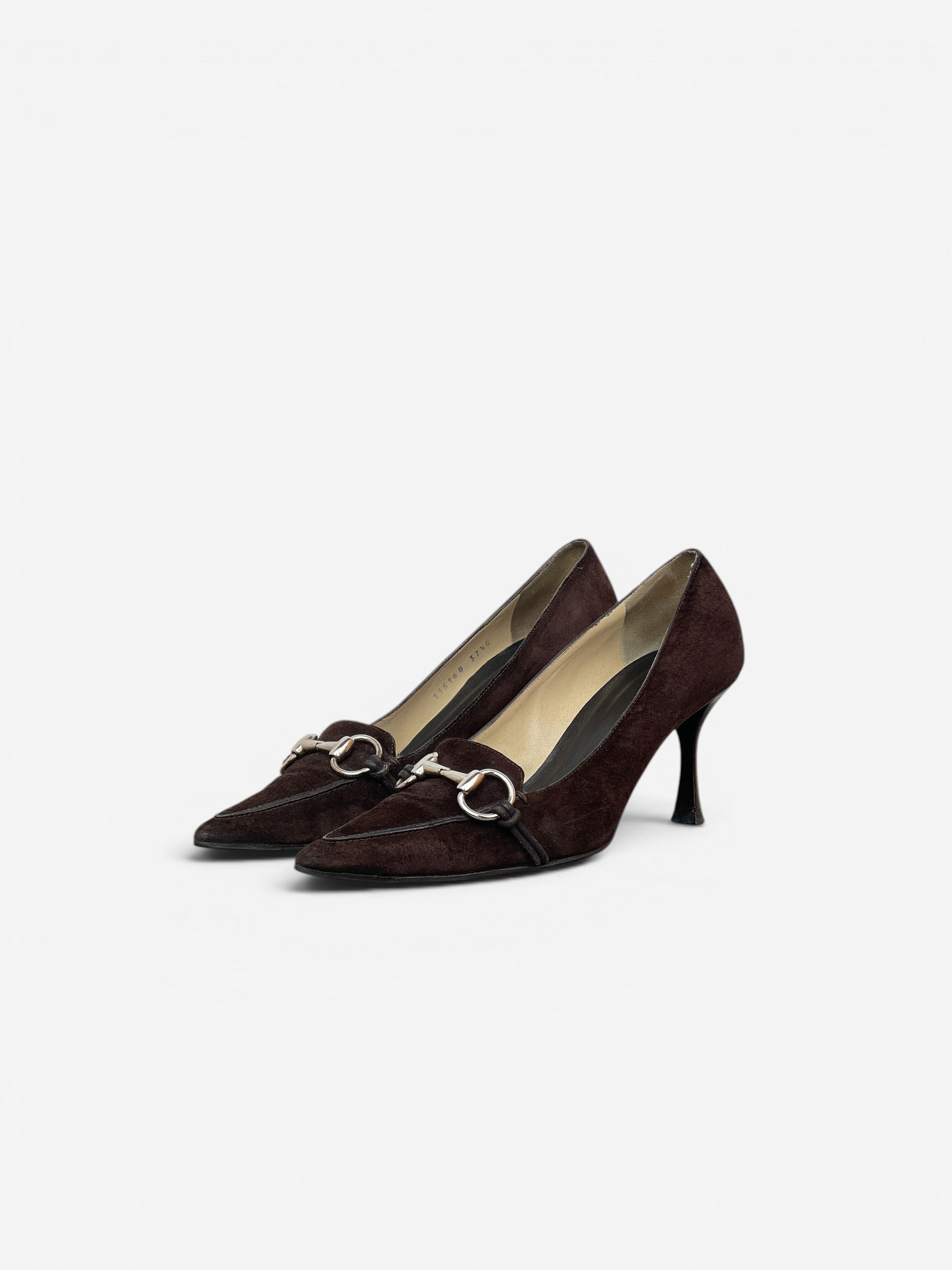靴 vintage GUCCI by tom ford pumps 37 1/2 Gucci × Tom Ford × Vintage Vintage Gucci 90S Tom Ford Era Horsebit
