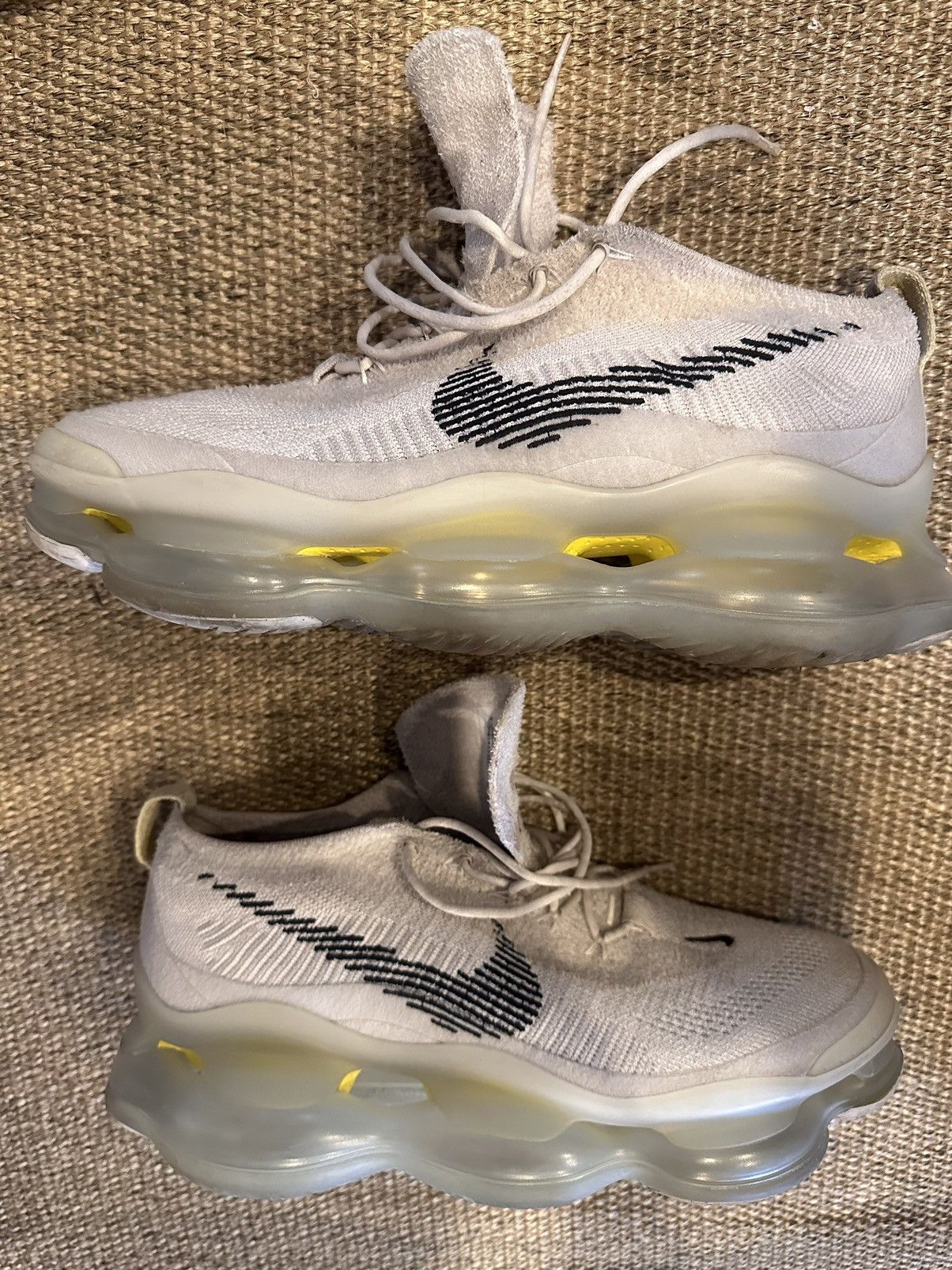 Nike Nike Air Max Scorpion Flyknit Lemon Wash Size US 12 / EU 45 - 6 Thumbnail
