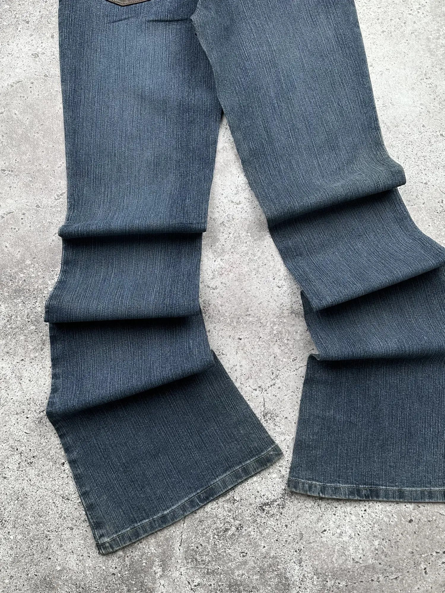 Japanese Brand Vintage Flare Jeans C333(V201) Size 25" / US 0 / IT 36 - 7 Thumbnail