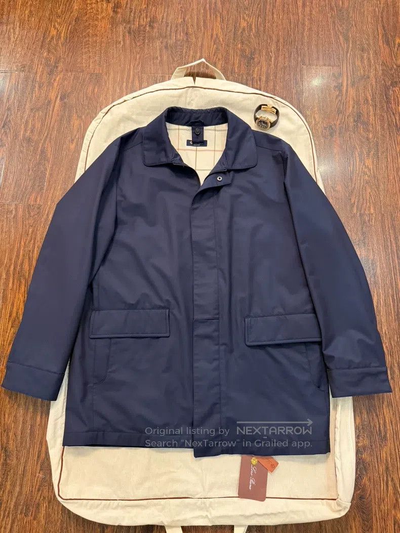 Loro Piana Loro Piana Deep Sea Blue Men's Horse Size US M / EU 48-50 / 2 - 1 Thumbnail