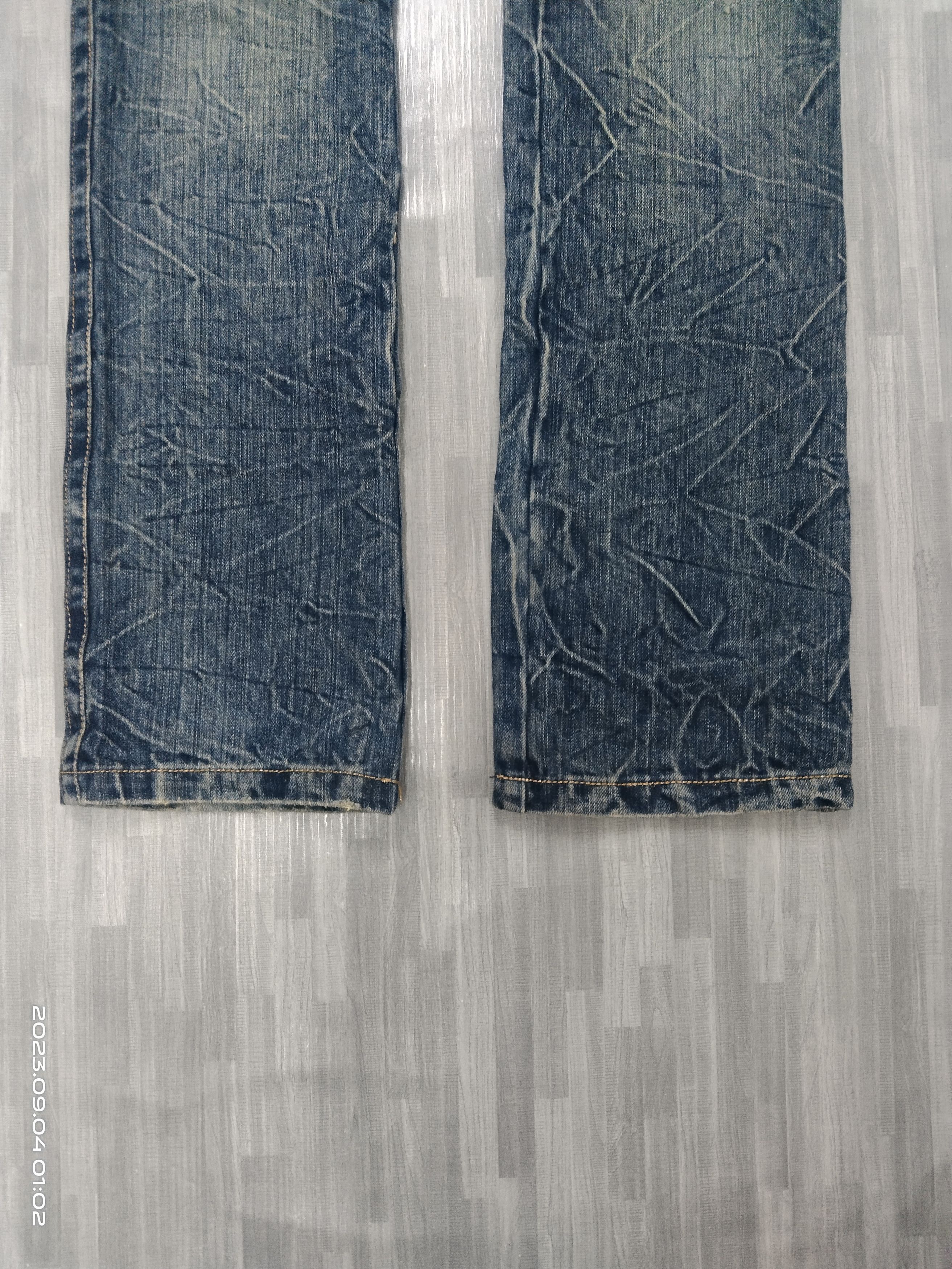 Other SiCK RIPED STUDDED POCKET BEACH SOUND DENIM PANTS Size US 31 - 6 Thumbnail
