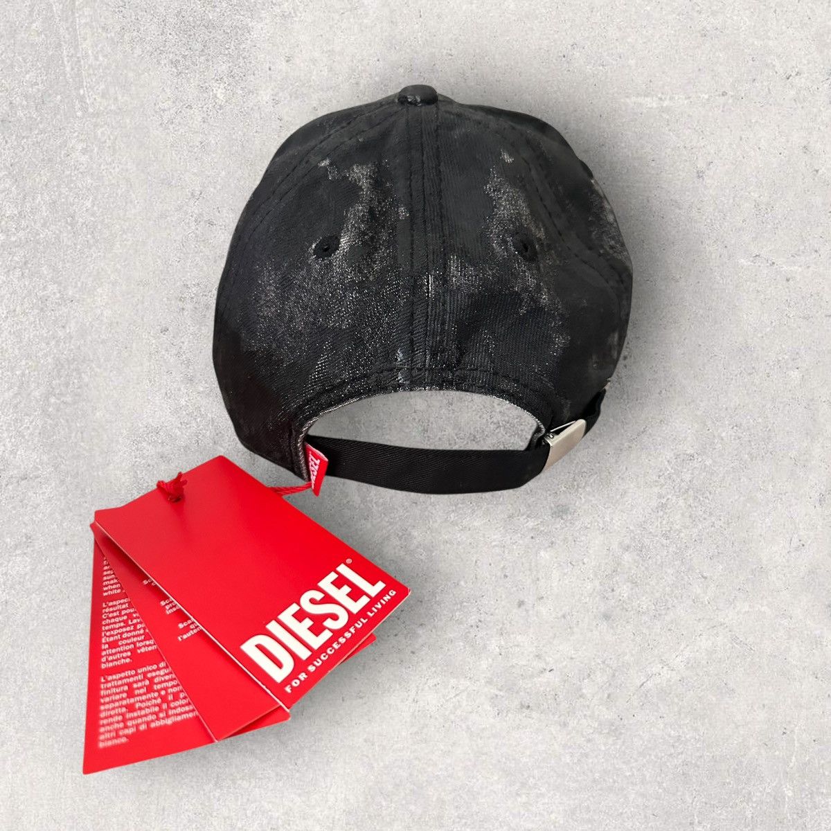 Diesel Diesel C-Iro Distressed Hat Size ONE SIZE - 3 Thumbnail