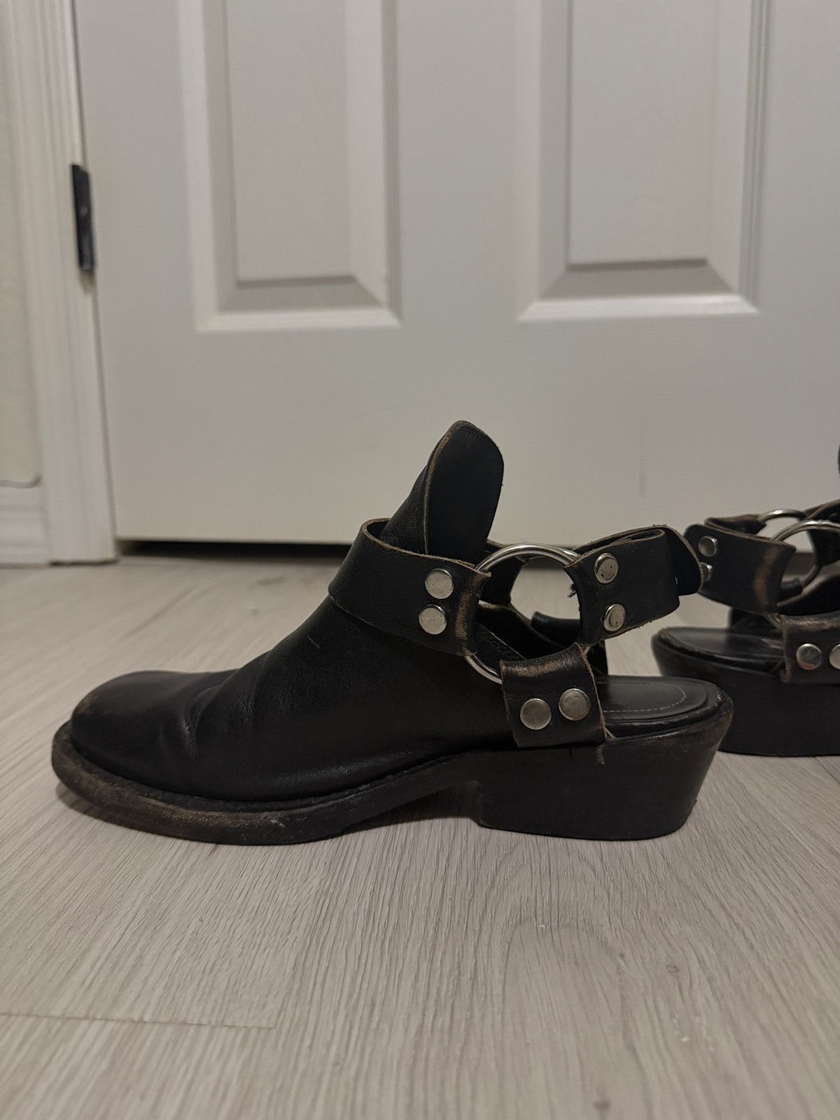 Balenciaga Santiago Ankle Harness Boots Size US 6 / IT 36 - 6 Thumbnail