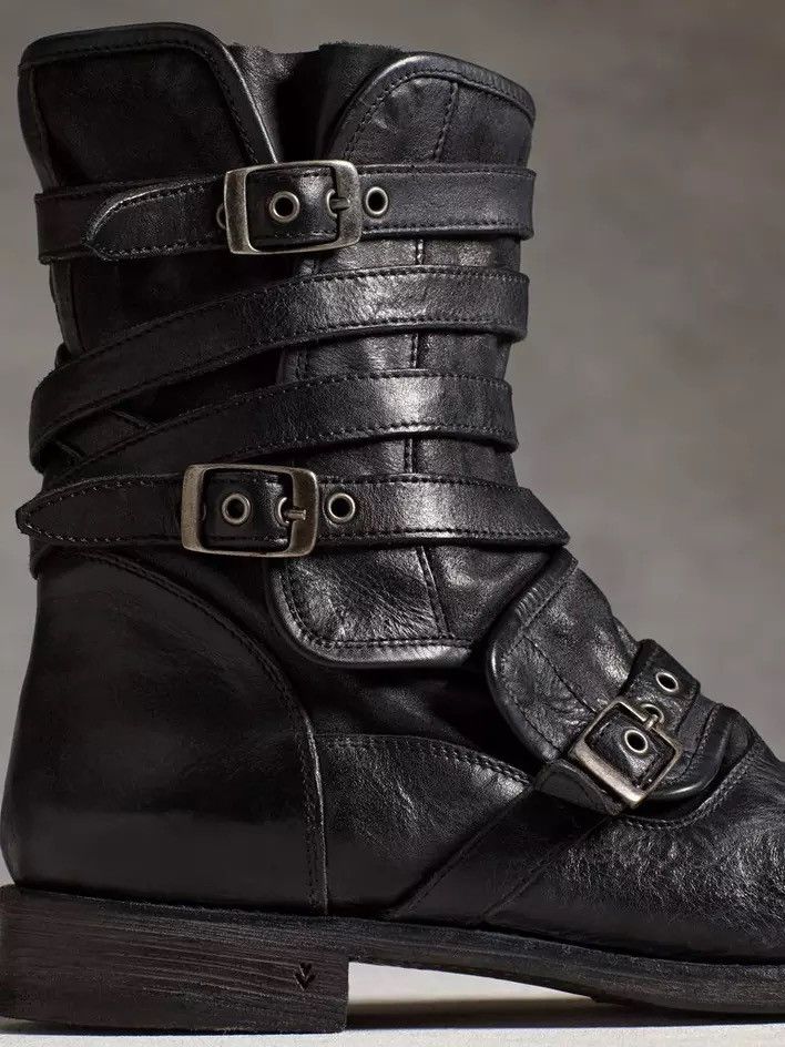 John Varvatos Engineer Triple Buckle Boot. Size 9 Size US 9 / EU 42 - 7 Thumbnail