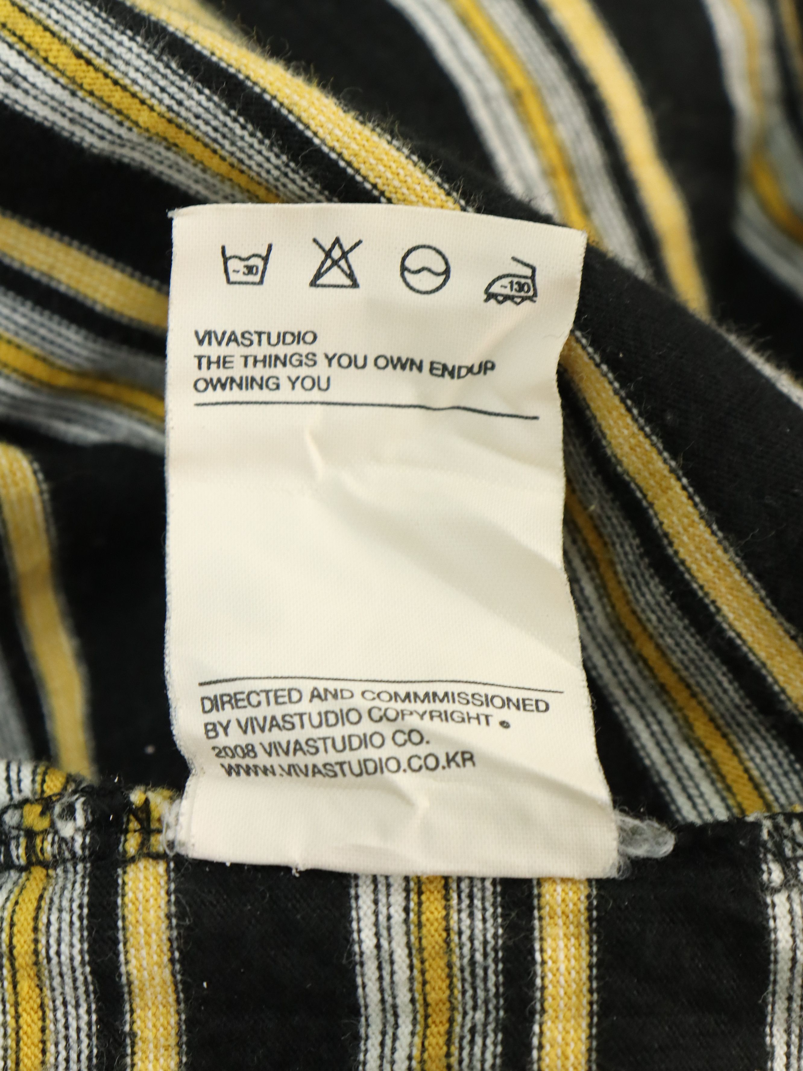 Vivastudio Vivastudio Horizontal Striped Retro Style L/S Shirt Size US M / EU 48-50 / 2 - 8 Thumbnail