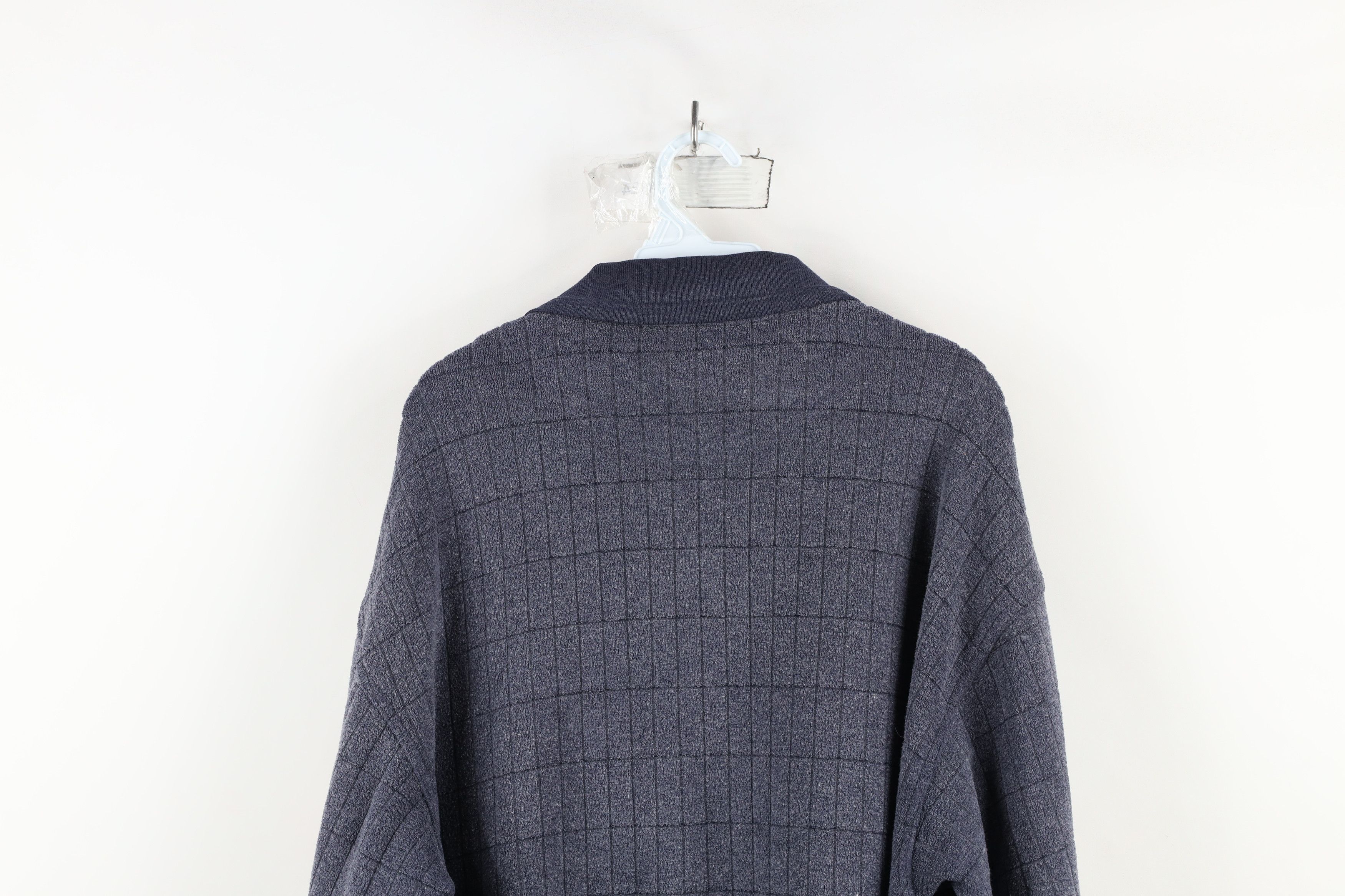 Vintage Vintage 90s Streetwear Fleece Collared Pullover Sweatshirt Size US L / EU 52-54 / 3 - 12 Thumbnail