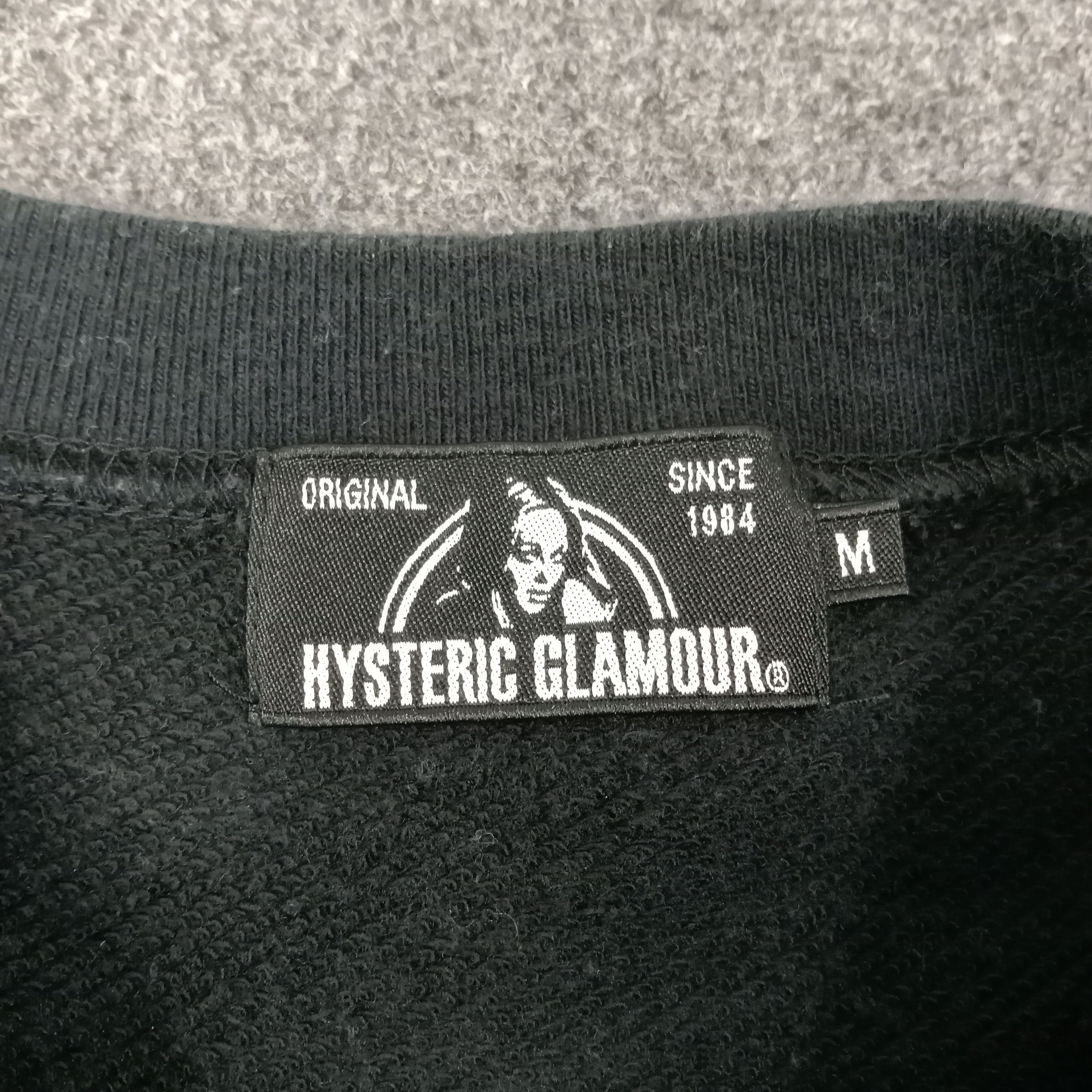 Hysteric Glamour Hysteric Glamour Rock Japanese Brand Sweatshirt C261N13 Size US S / EU 44-46 / 1 - 4 Thumbnail