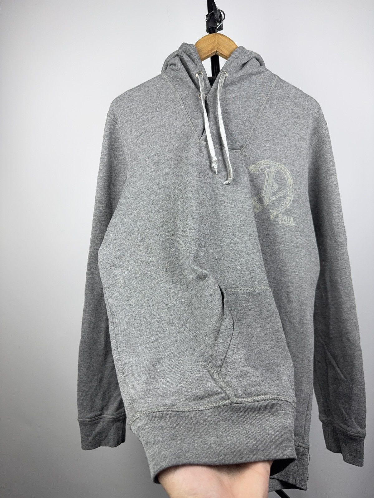 Diesel Luxury Vintage 00s Diesel Superior Division Hoodie XL 🩶 Size US XL / EU 56 / 4 - 6 Thumbnail