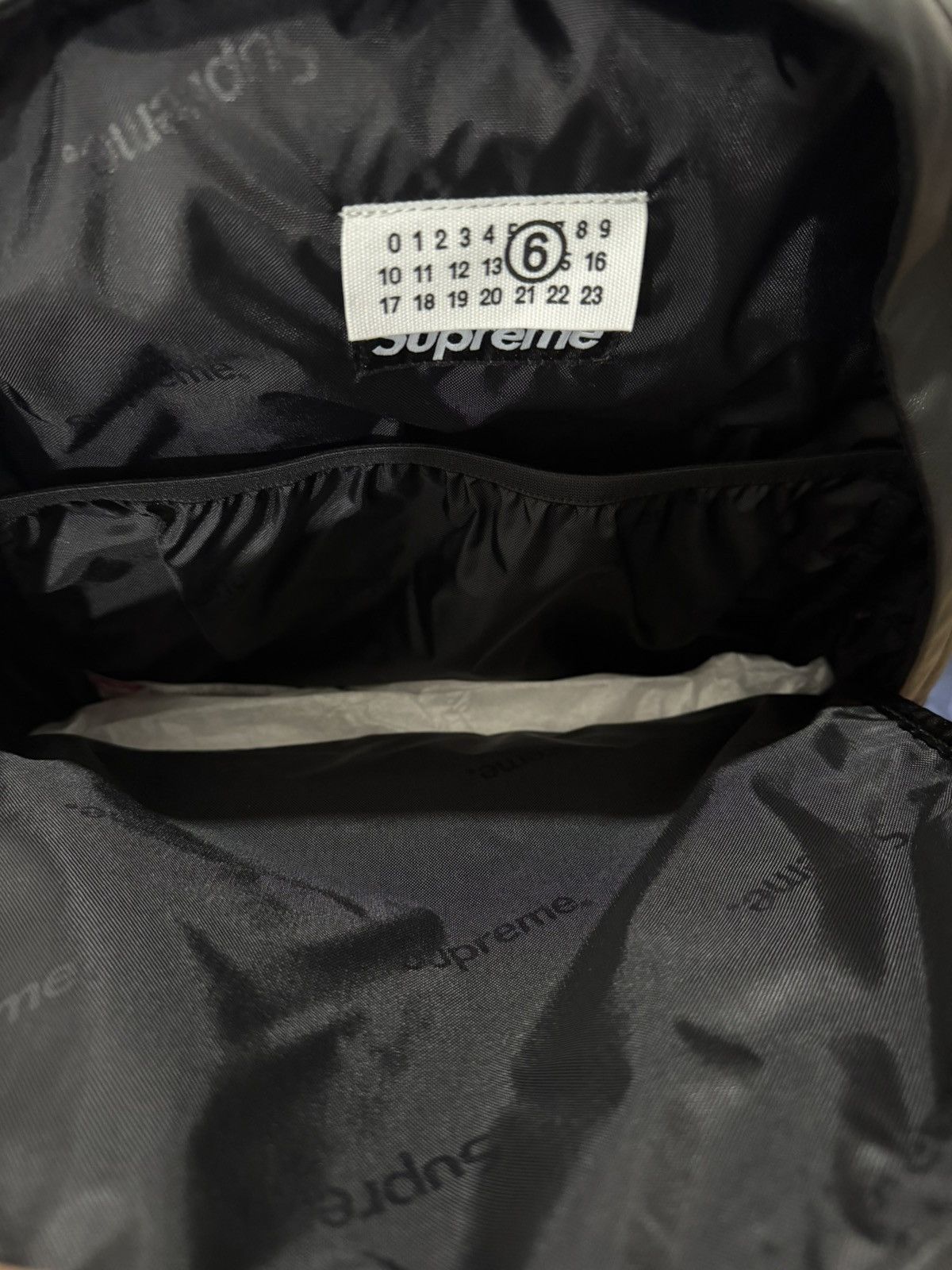 Maison Margiela × Supreme Supreme MM6 Eagle Leather Backpack Size 40 - 7 Thumbnail