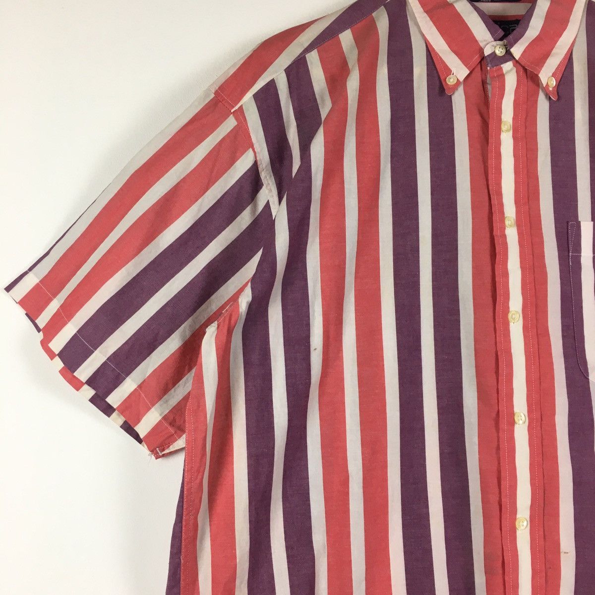 Nautica × Urban Classics × Vintage Vintage NAUTICA Short Sleeve Button Ups Shirt Size US M / EU 48-50 / 2 - 4 Thumbnail