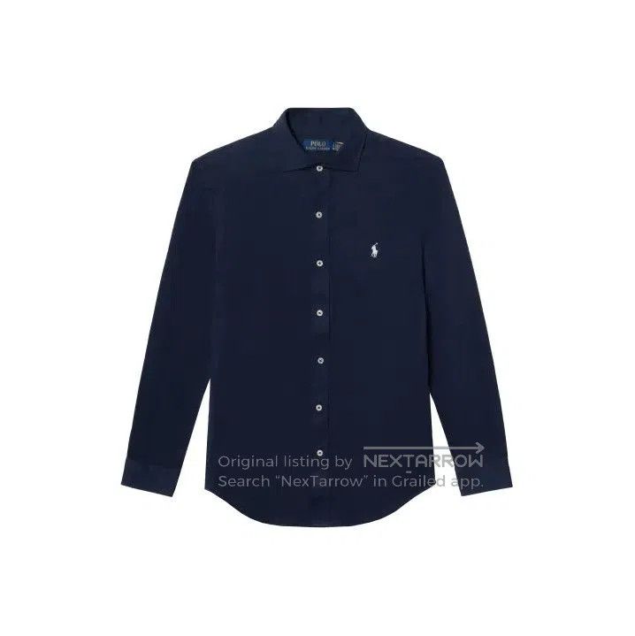 Polo Ralph Lauren Polo Ralph Lauren FW25 Logo Embroidered Long Sleeve Shirt. Size US S / EU 44-46 / 1 - 1 Thumbnail