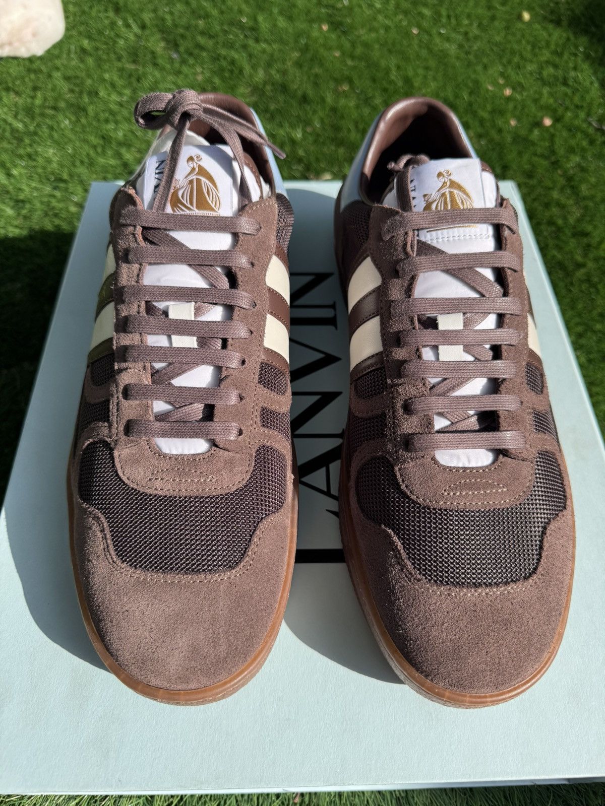 Lanvin Clay Sneakers With Translucid Sole Size US 11 / EU 44 - 7 Thumbnail
