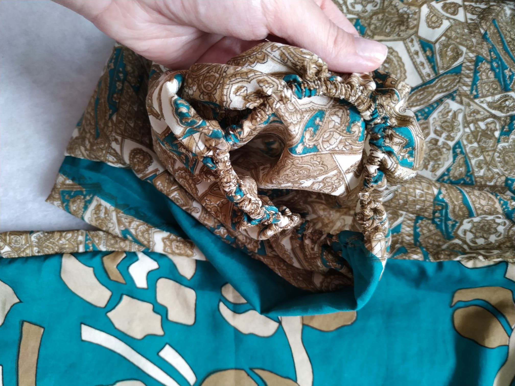 Other Silk Harem alladin pants, wide baggy pants trousers M medium Size 32" / US 10 / IT 46 - 12 Thumbnail