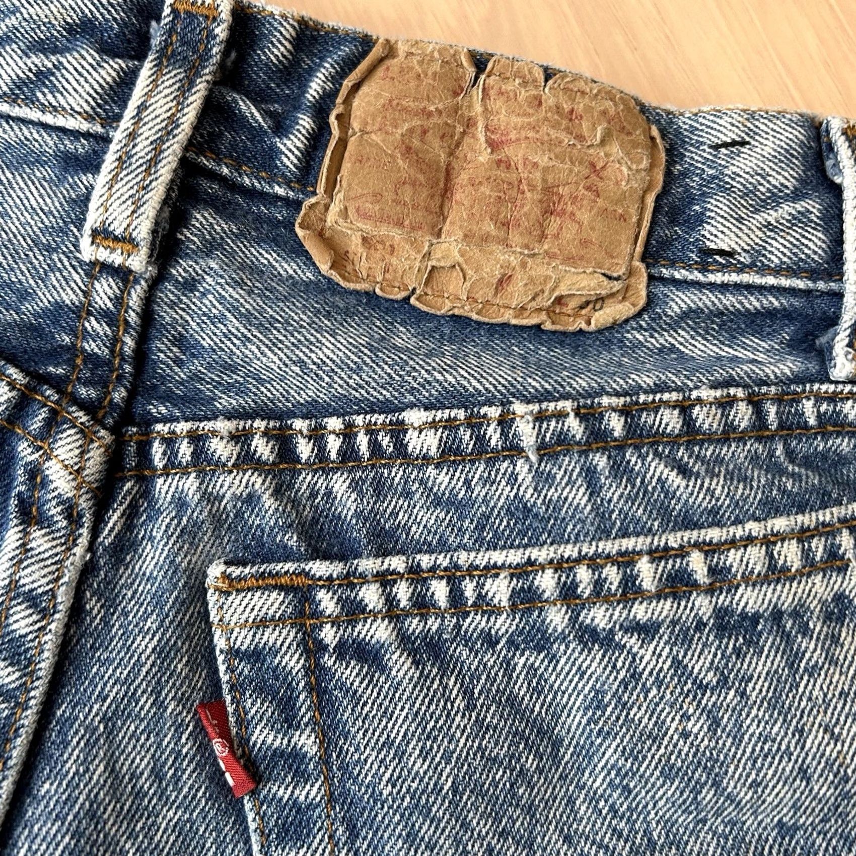 Levi's Levi’S Vintage 701 Cutoff Shorts - 2.5" Denim - 1980-1989 US Mens Size 26" / US 2 / IT 38 - 3 Thumbnail