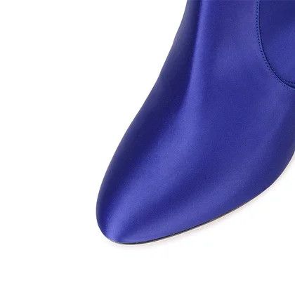 Aquazzura o1srvl11e1024 Boot in Blue Size US 8 / IT 38 - 3 Thumbnail
