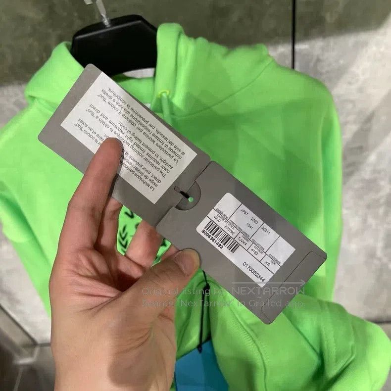 Balenciaga Balenciaga Food Program lettering hoodie Size US XS / EU 42 / 0 - 6 Thumbnail