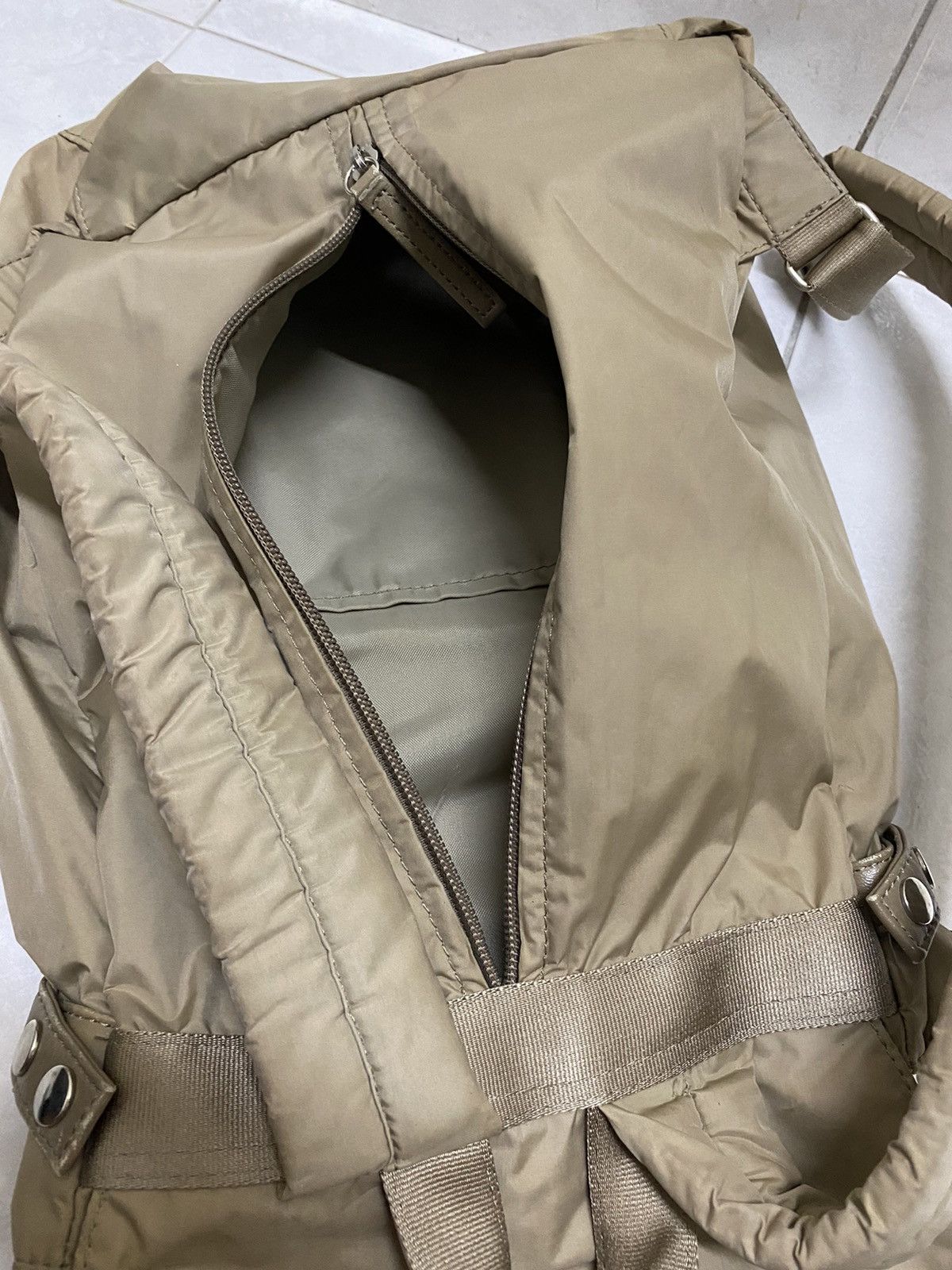 Yohji Yamamoto Y'saccs Leather Backpack Size ONE SIZE - 12 Thumbnail