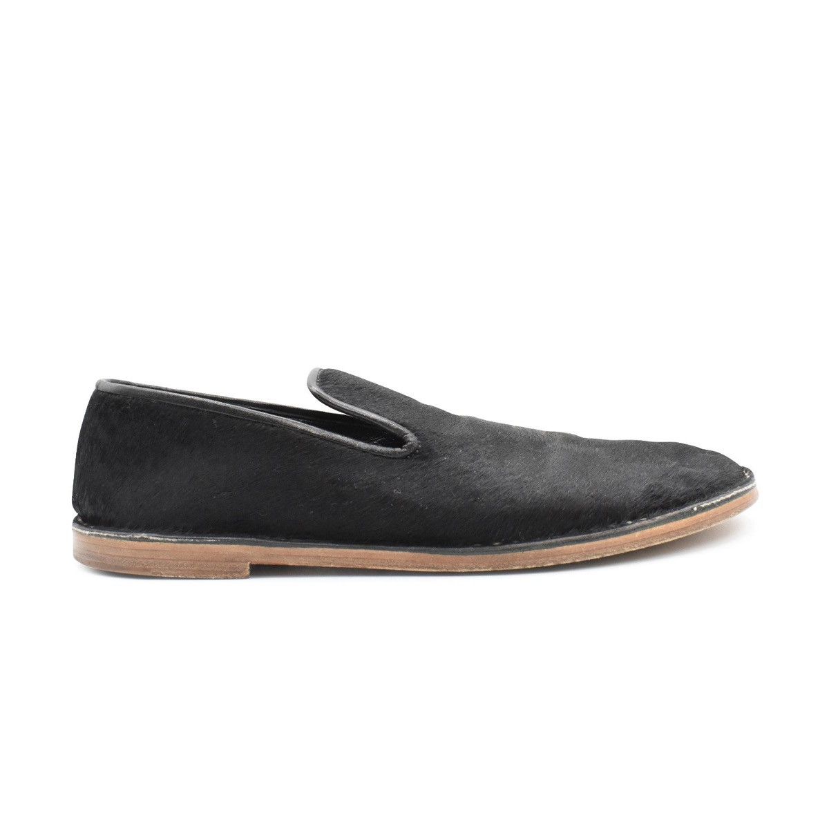 Celine Celine Black Ponyhair Loafers Size US 8.5 / IT 38.5 - 1 Thumbnail