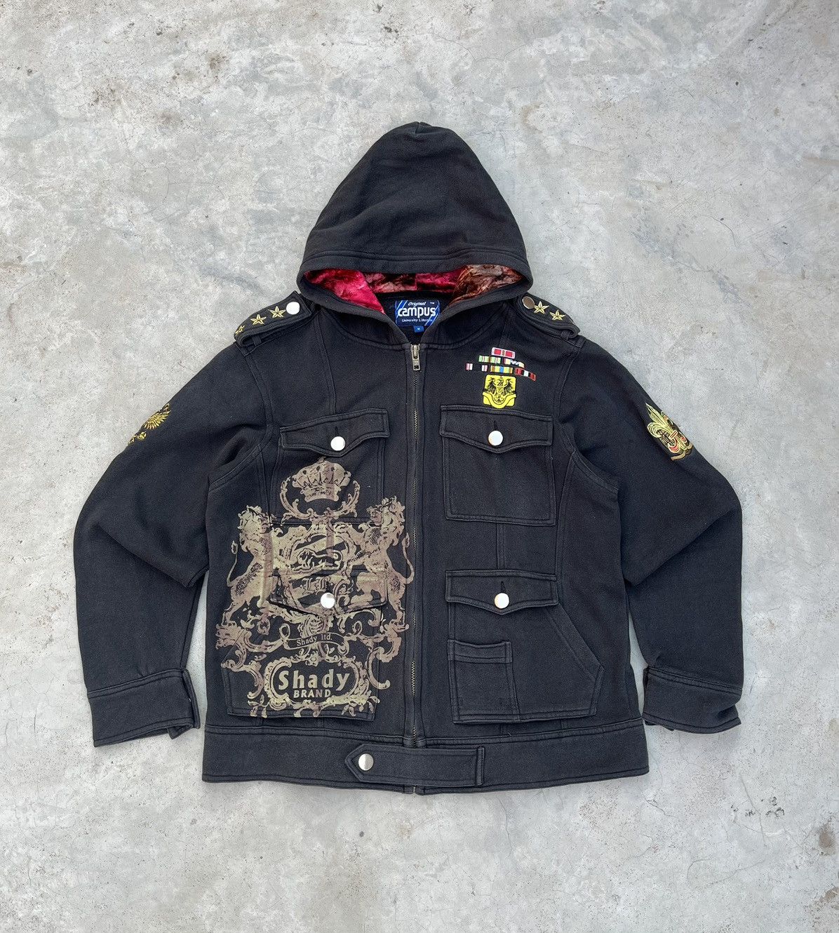 Ed Hardy RARE Y2K GRAPHICS GOTHIC 👹🕷️🐉 Size US M / EU 48-50 / 2 - 2 Thumbnail