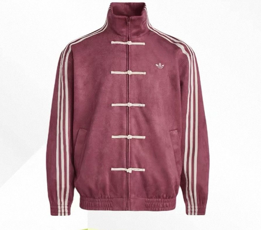 Adidas Adidas Chinese New Year Exclusive Edition Tang Jacket Red Size US L / EU 52-54 / 3 - 1 Thumbnail