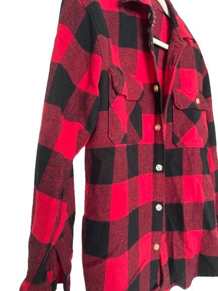 Anti Social Social Club Anti Social Social Club Red Flannel Shirt – Back Print Size US S / EU 44-46 / 1 - 4 Thumbnail
