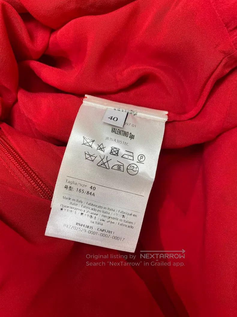 Valentino Valentino Red lace dress Size XS / US 0-2 / IT 36-38 - 6 Thumbnail
