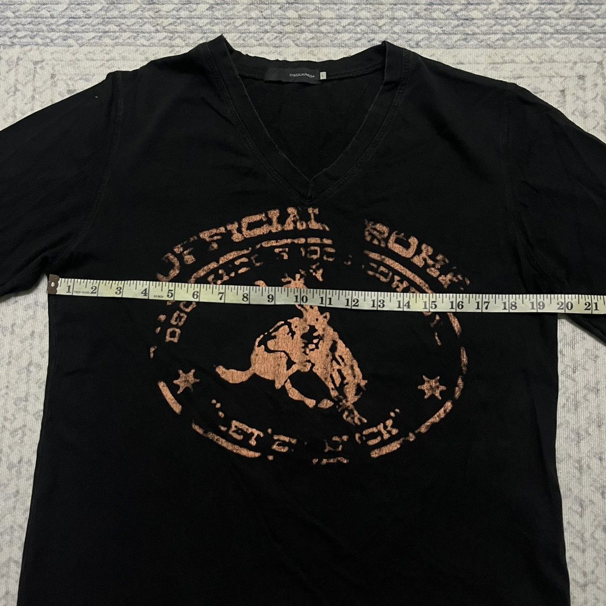 Dsquared2 Rare Vintage Y2K Dsquared2 Cowboy Longsleeve Tees Size US S / EU 44-46 / 1 - 10 Thumbnail