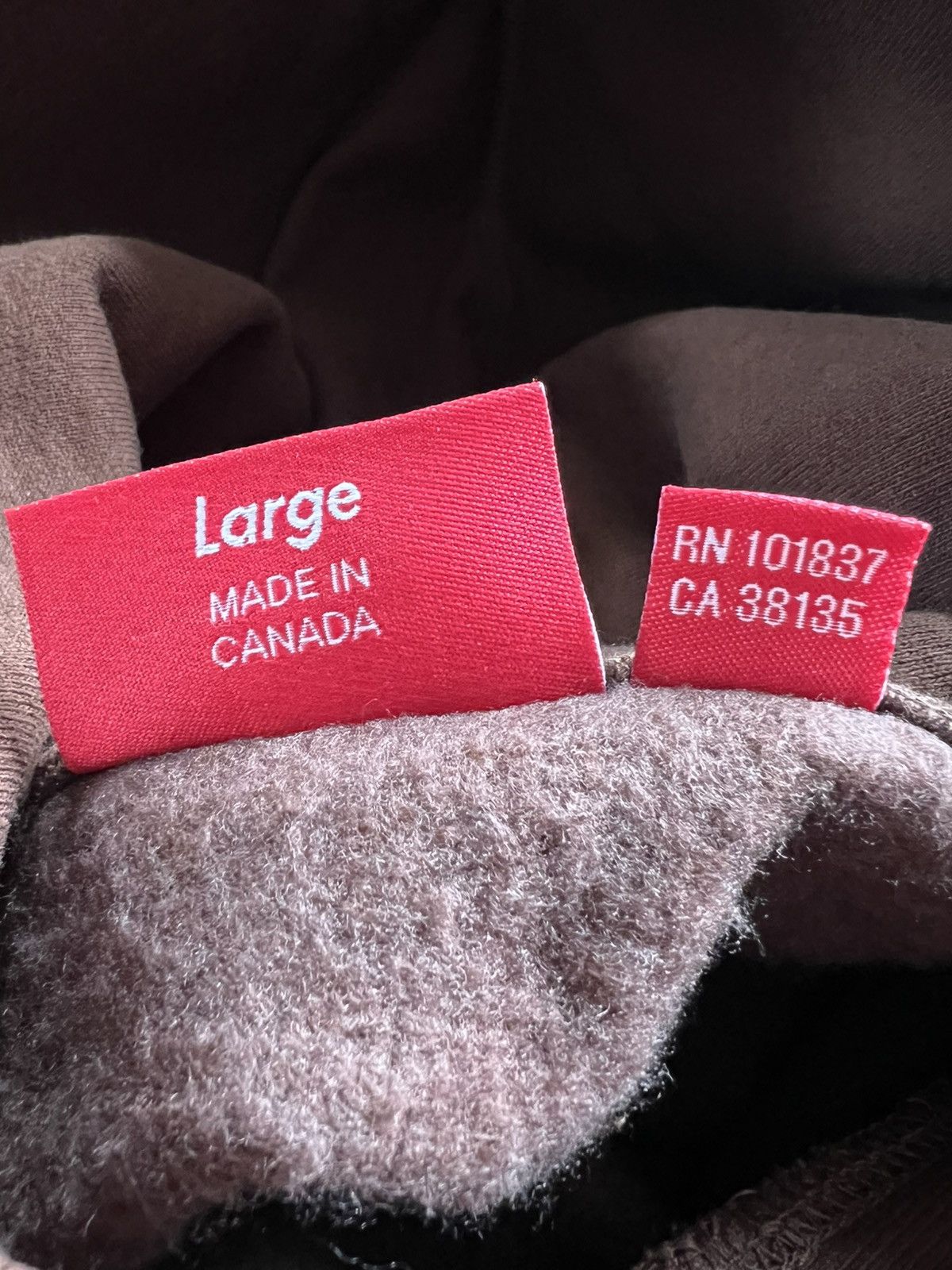 Supreme Supreme Capital Hooded Sweatshirt Dark Brown Sz Large Hoodie Size US L / EU 52-54 / 3 - 6 Thumbnail
